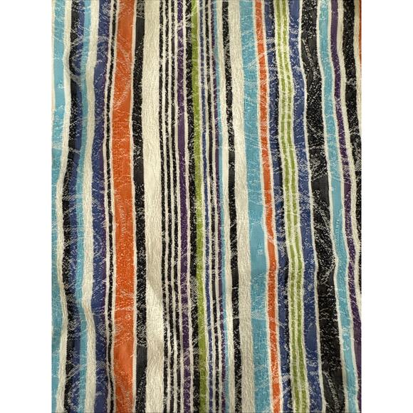 Robert Graham Men's L Rainbow Stripe Flip Cuff Button Up Shirt Exclusive - Picture 4 of 8